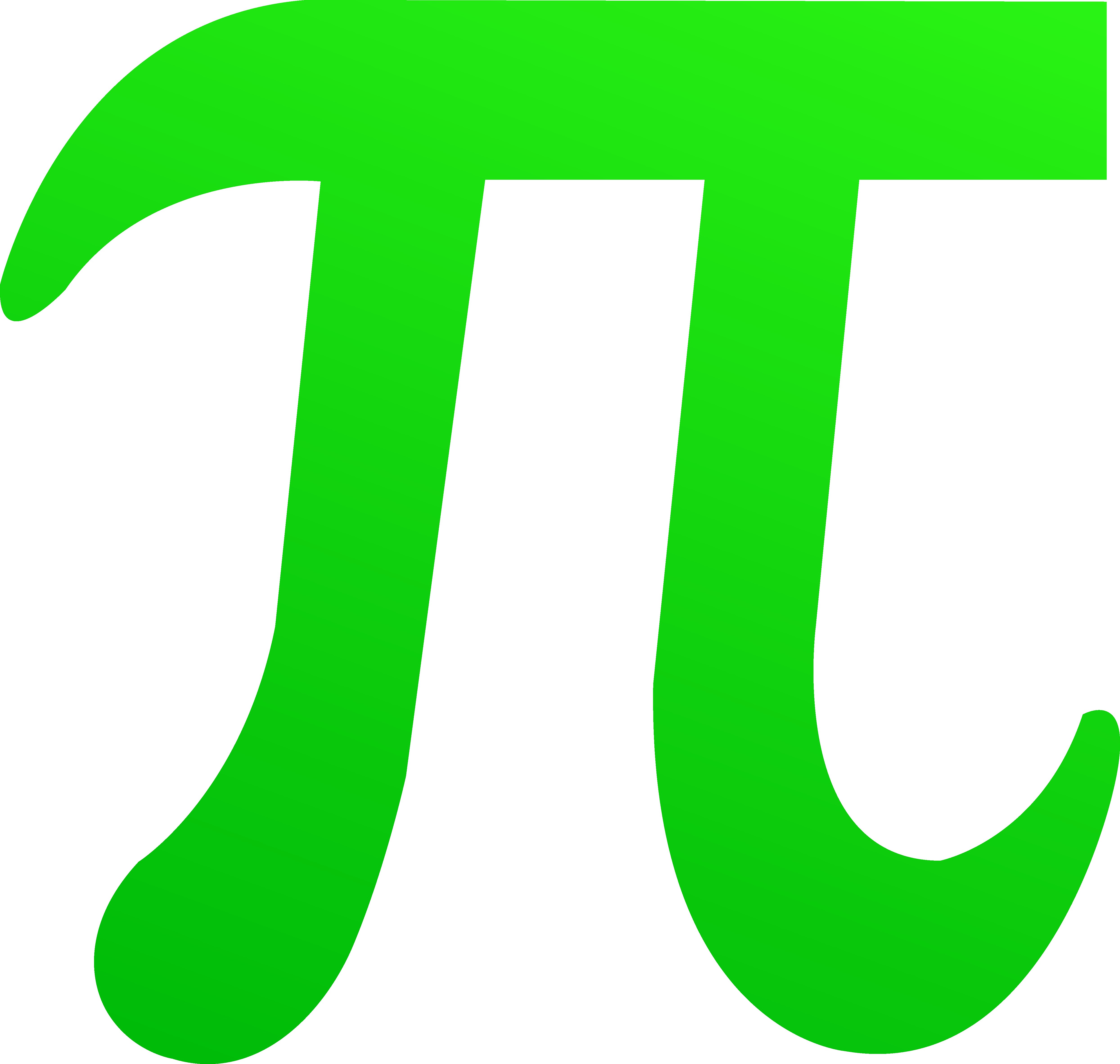 4977x4730 Pi Day Numbers Clipart