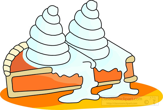 550x371 Pie Clipart Whip Cream Pie
