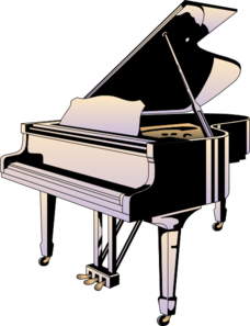 228x297 Piano Clip Art