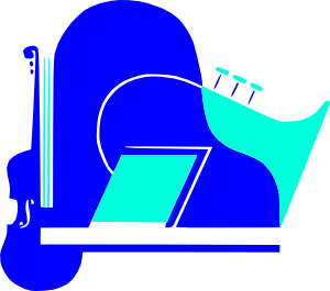 300x265 Collection Of Piano And Violin Clipart High Quality, Free