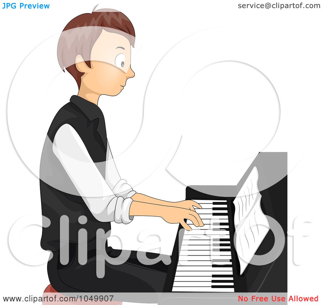 1080x1024 Royalty Free (Rf) Cliprt Illustration Of Teen Boy Playing