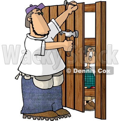 400x400 Fence Clipart Building