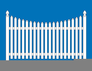 300x232 White Picket Fence Clipart Free Images