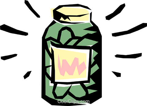 480x347 Pickle Jar Royalty Free Vector Clip Art Illustration Food0063