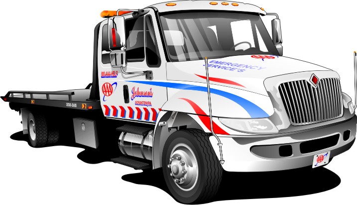 717x411 Tow Truck Clipart