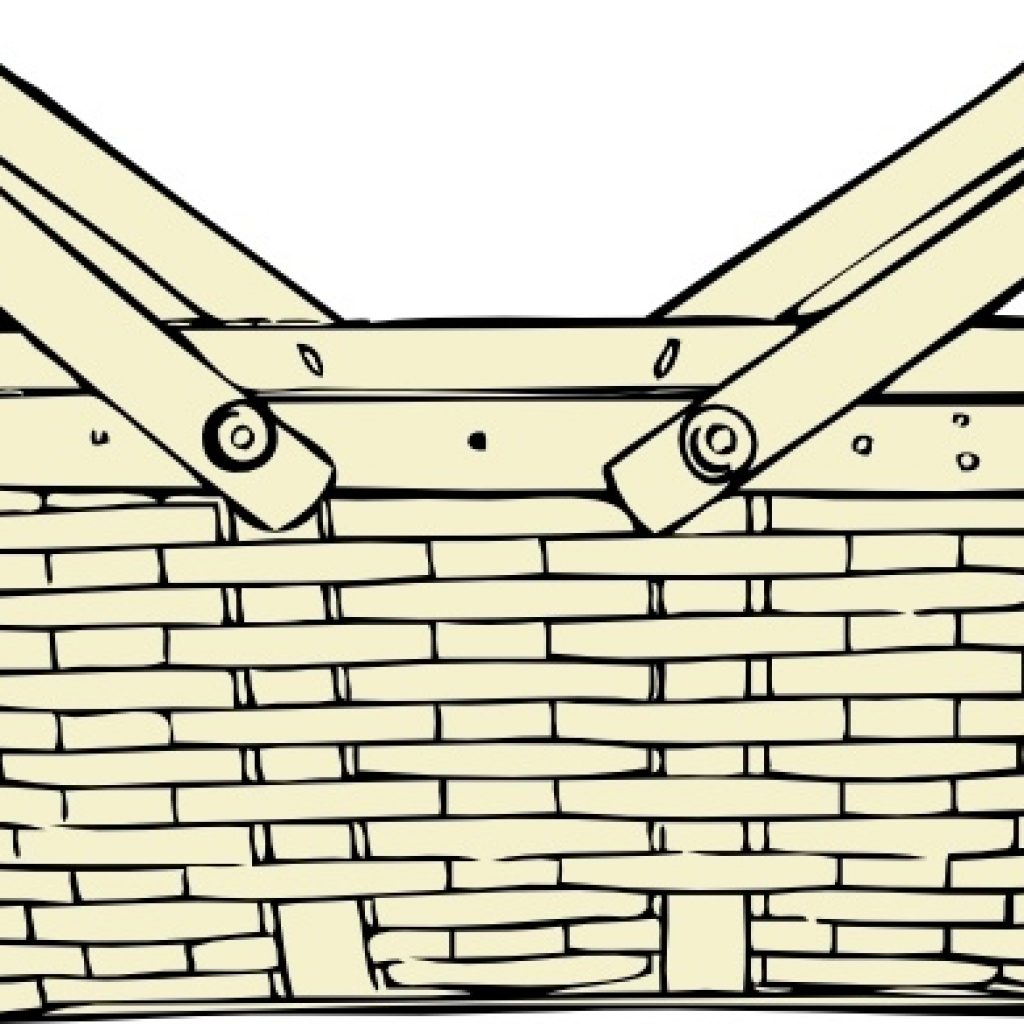 1024x1024 Picnic Basket Clipart Cross Clipart