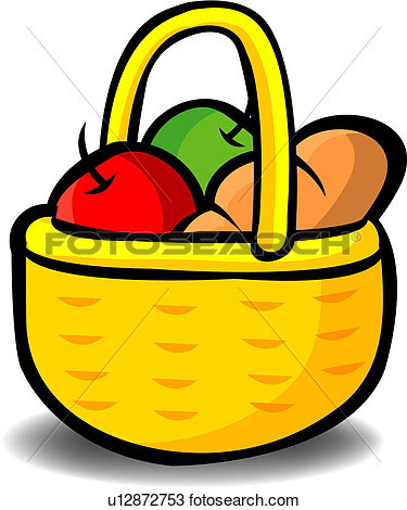 375x470 Basket Of Food Clipart Clip Art Picnic Basket Food Clipart 2