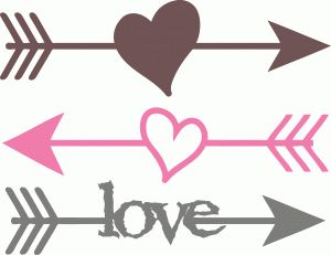 300x231 Hearts Clipart Arrow Clip Art Pencil And In Color Heart
