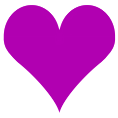 240x240 Marvellous Inspiration Purple Heart Clipart Light 1 Medal Love