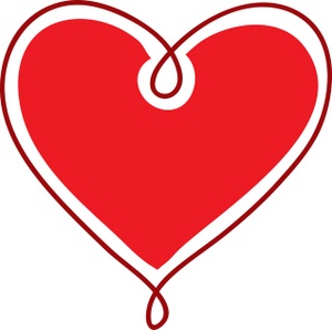 300x298 Clip Art Heart Clipart
