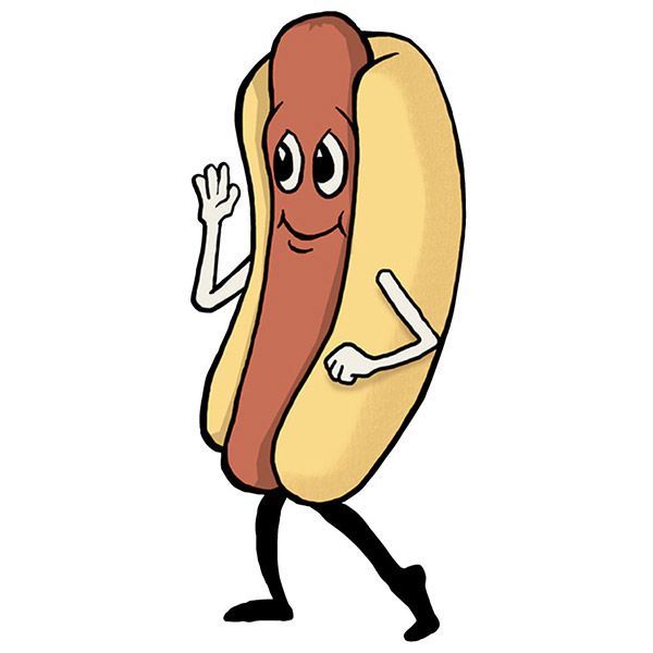 600x600 Hot Dogs Clip Art Clipart Collection