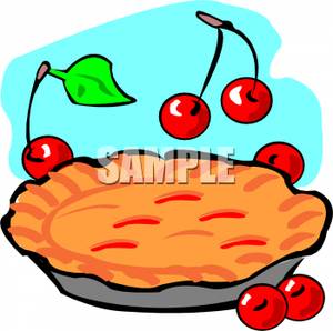 300x298 Cherries Next To A Cherry Pie