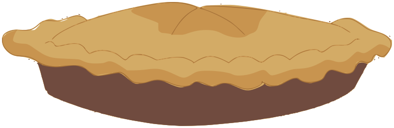 800x261 Apple Pie Clipart