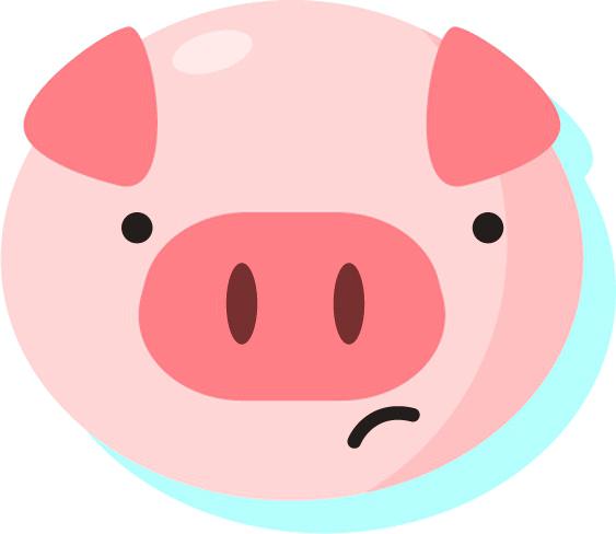 563x488 Cute Pig Clip Art Cute Pig Character In Love Funny Cartoon