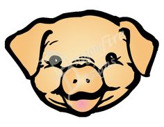 236x183 Pig Face Clipart Free Clip Art Images Draw A Pig