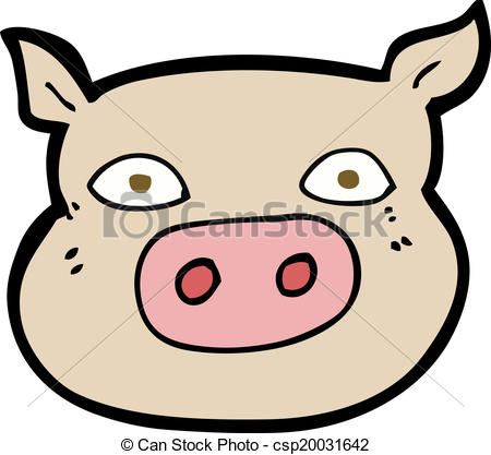 450x417 Cartoon Pig Face Eps Vector