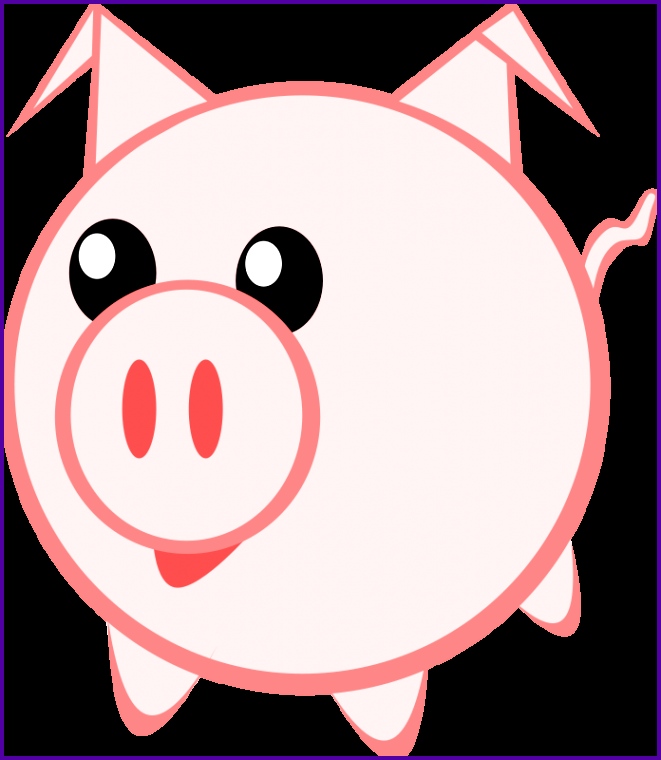 661x760 7 Pig Face Clip Art