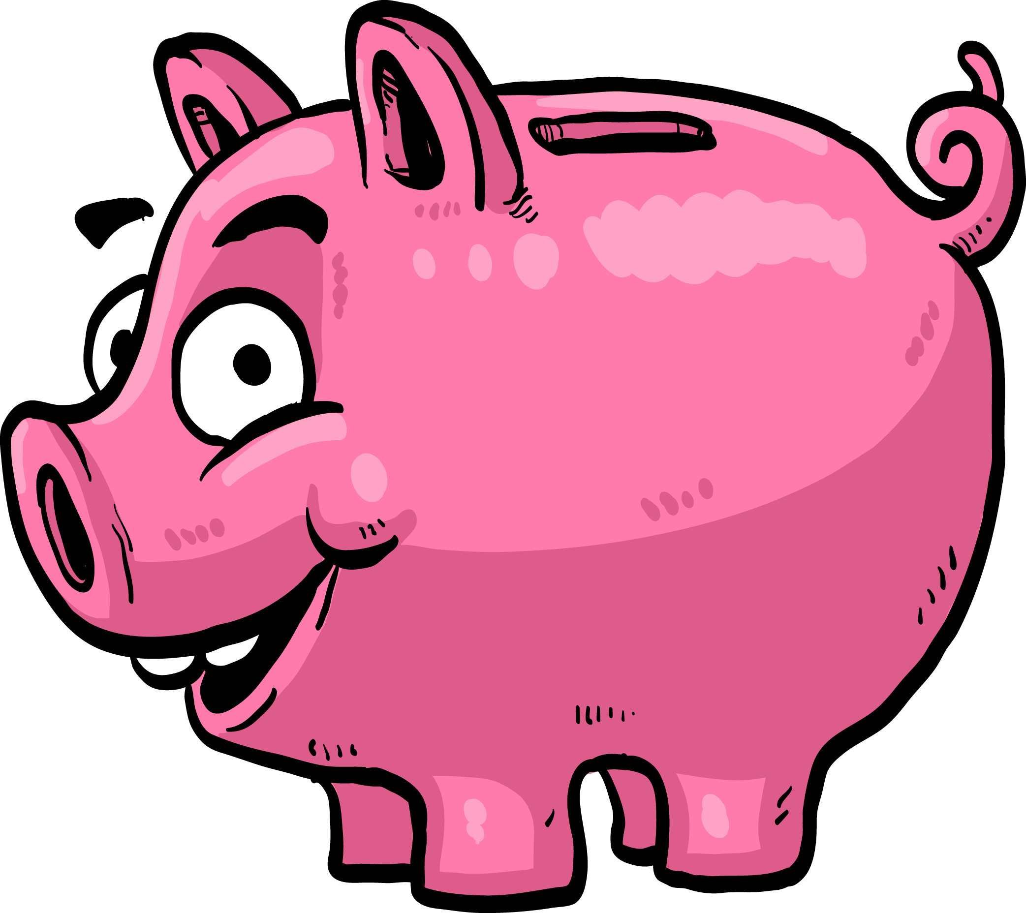 2085x1856 Money Saving Piggy Bank Clip Art