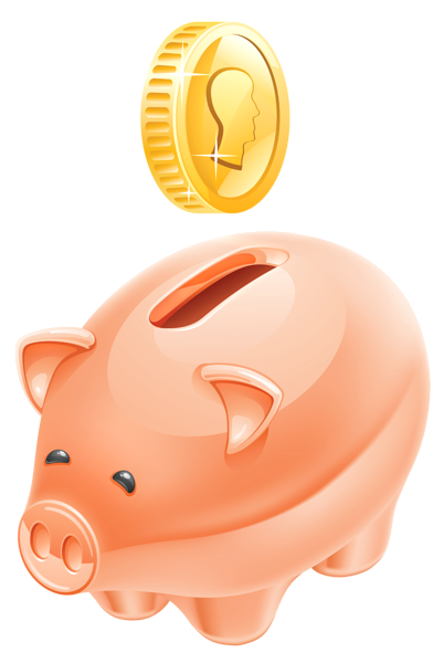 402x600 Piggy Bank Png Clipart Picture Piggy