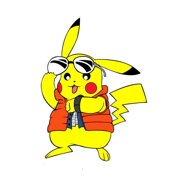 630x630 Pikachu Back To The Future