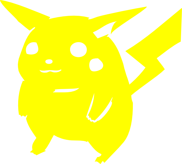 600x541 Pikachu Clip Art