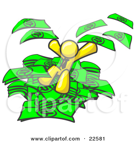 450x470 Pile Of Money Clipart