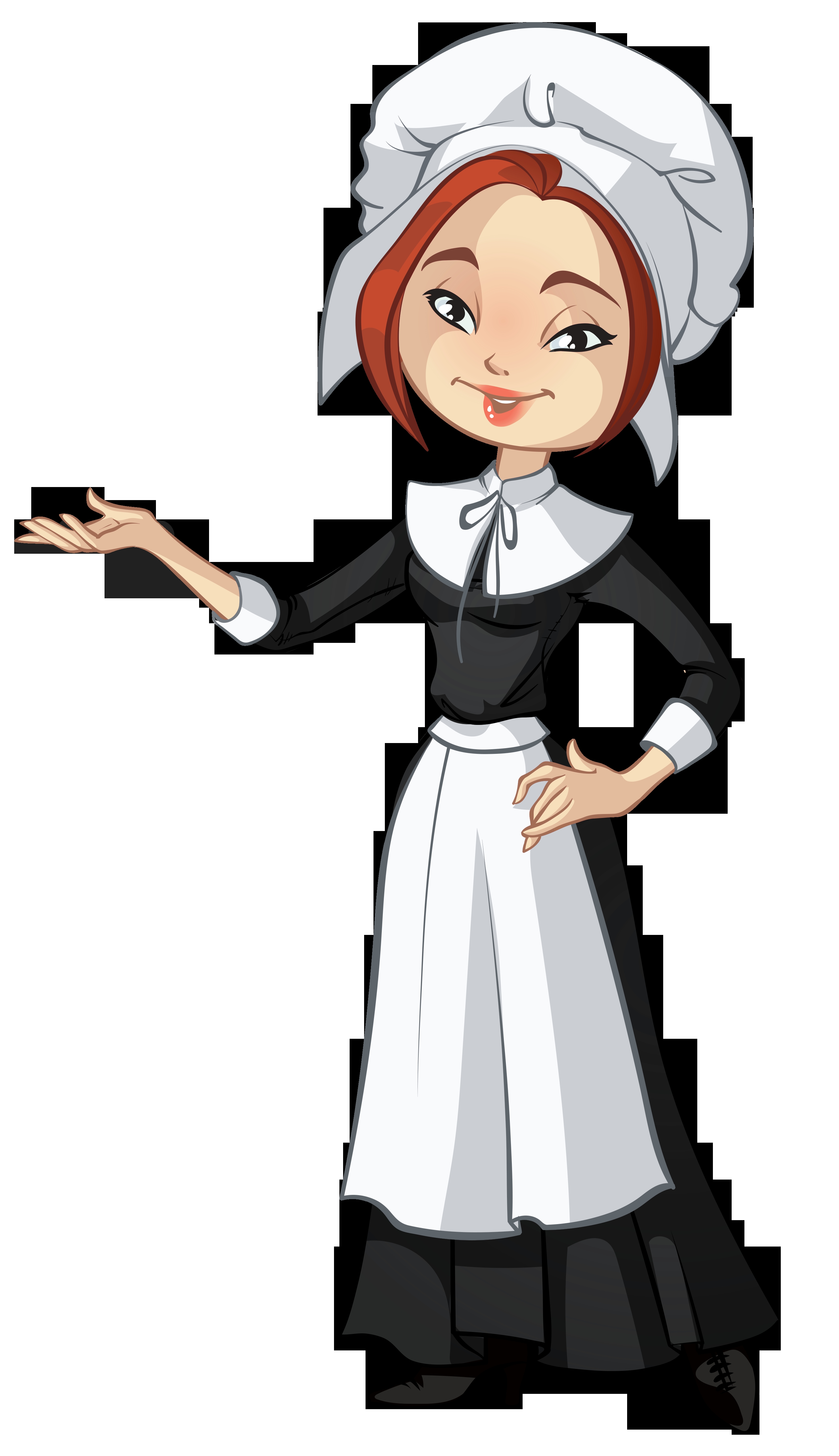 2954x5130 Fresh Pilgrim Clipart Design