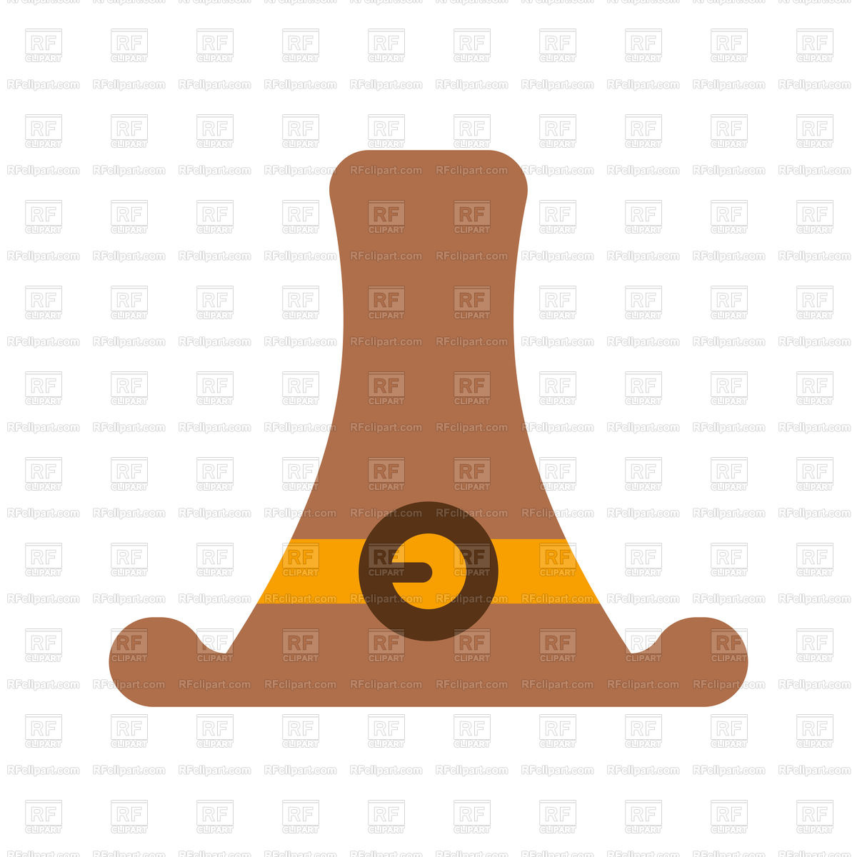 1200x1200 Pilgrim Hat On White Background Royalty Free Vector Clip Art Image