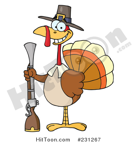 450x470 Thanksgiving Turkey Clipart
