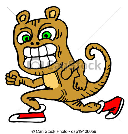 450x470 Running Bug. Creative Design Of Running Bug.