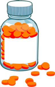 192x300 Blank Pill Bottle Rad Clip Art