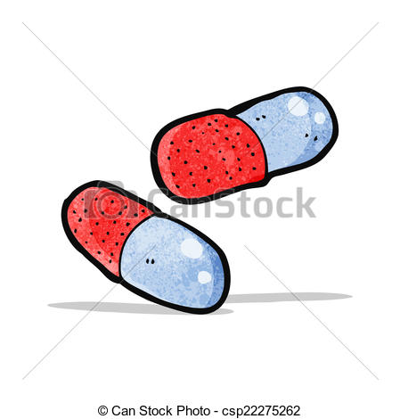 449x470 Cartoon Pills Clip Art Vector