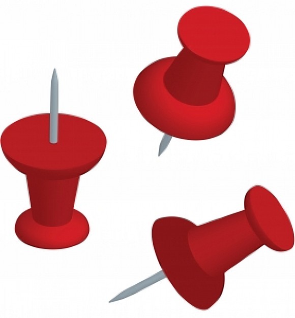 580x626 Push Pin Clip Art Clipart