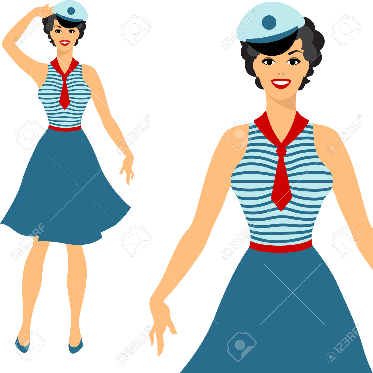 1300x1300 Clip Art Pin Up Girl Clip Art