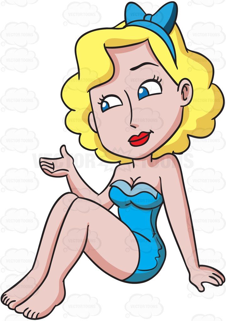 722x1024 A Pin Up Girl Sitting On The Floor