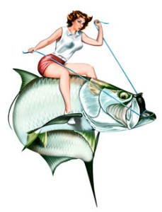 229x300 Sport Fishing Pinup Girl Clipart Spirit Graphix