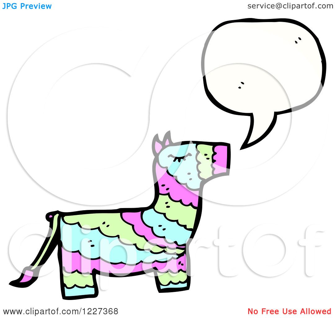 1080x1024 Clipart Of A Talking Donkey Pinata