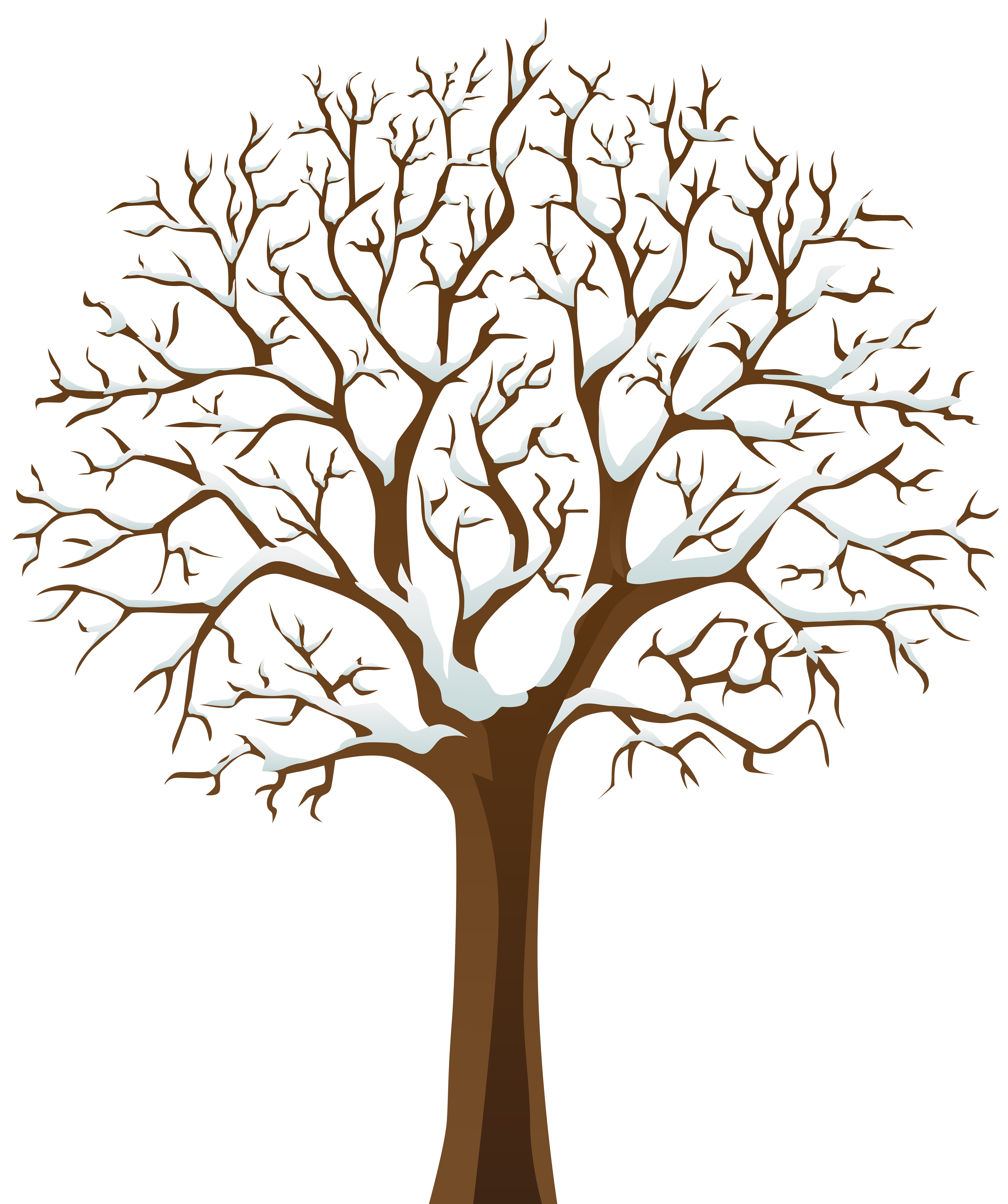6700x8000 Clip Art Winter Trees Clip Art