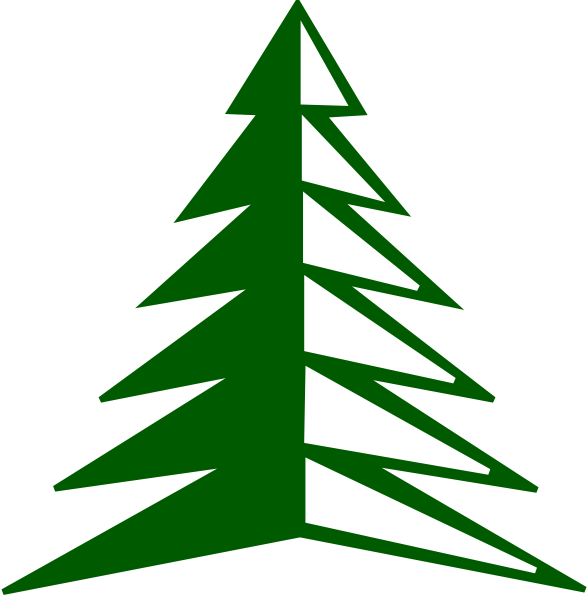 588x595 Forest Tree Clipart