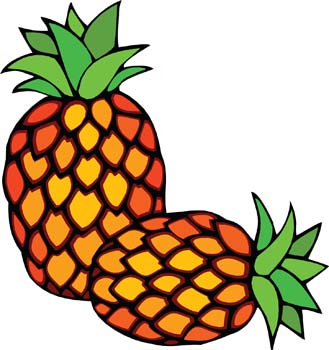 329x350 Free Download Of Pineapple 2 Vector Graphic