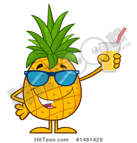 450x470 Pineapple Clipart
