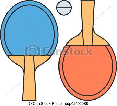 450x409 Table Tennis Ping Pong Vector Illustration. Table Tennis Vector