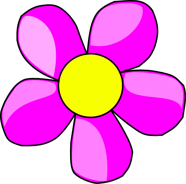 600x594 Flower Clip Art 18. Pink Clipart Panda