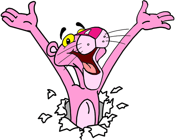 600x478 The Pink Panther Clip Art Cartoon Clip Art