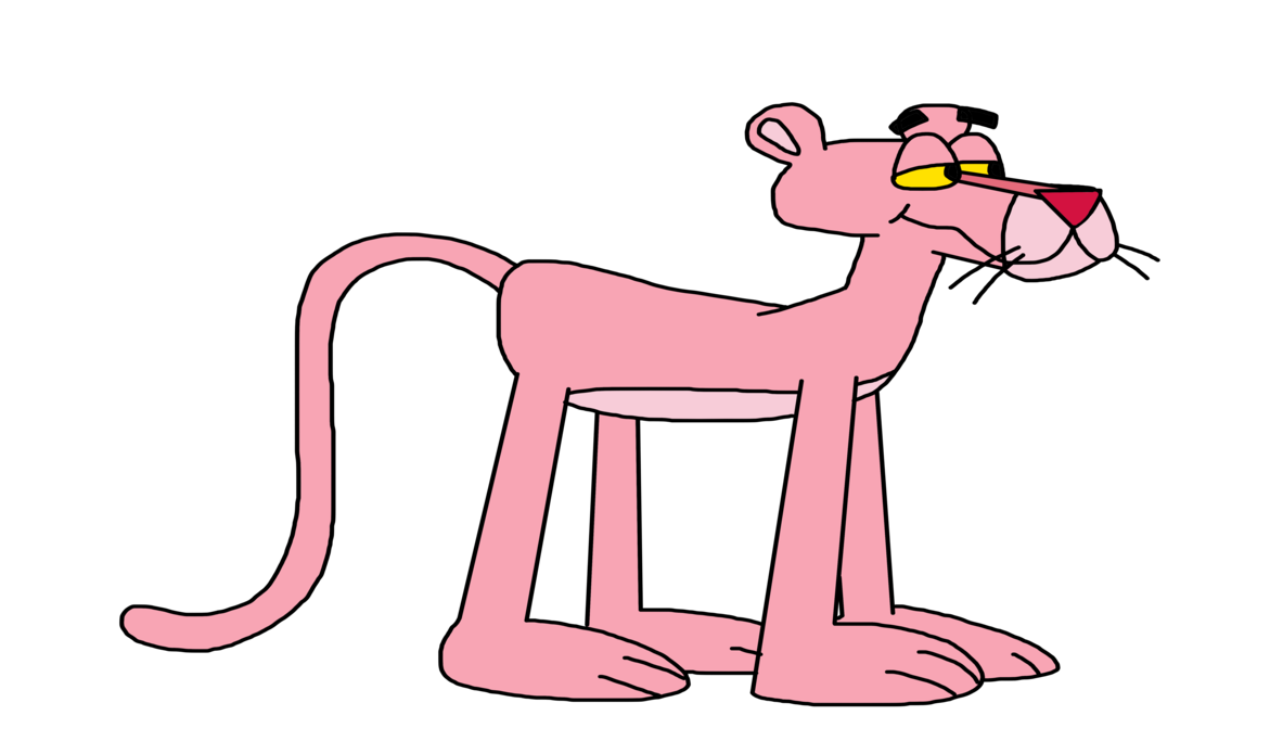 1171x683 Pink Panther In Four Legs By Marcospower1996