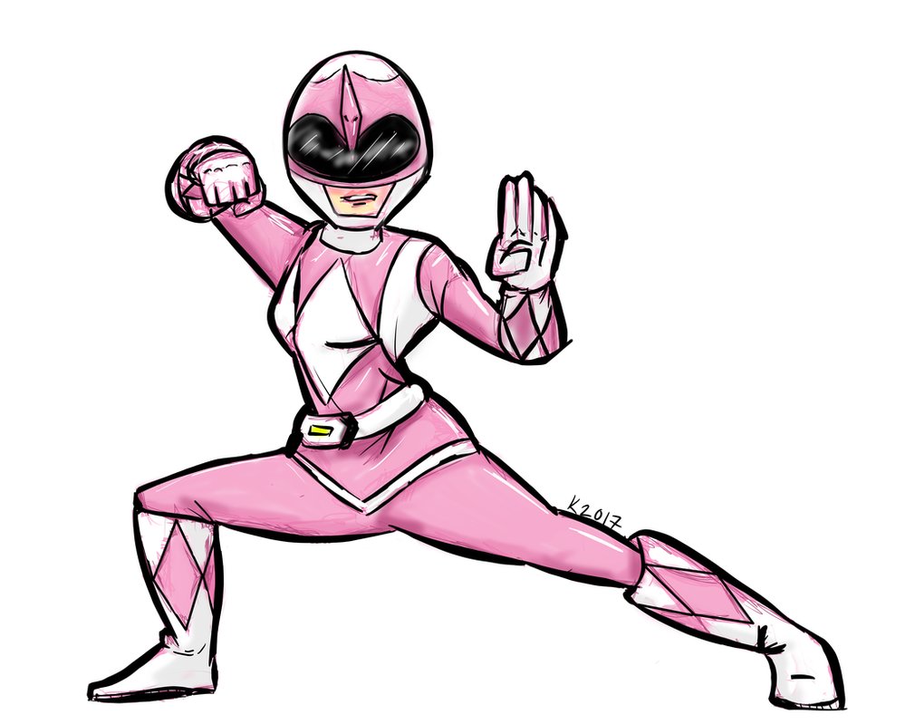 Pink Power Ranger Clipart at GetDrawings | Free download