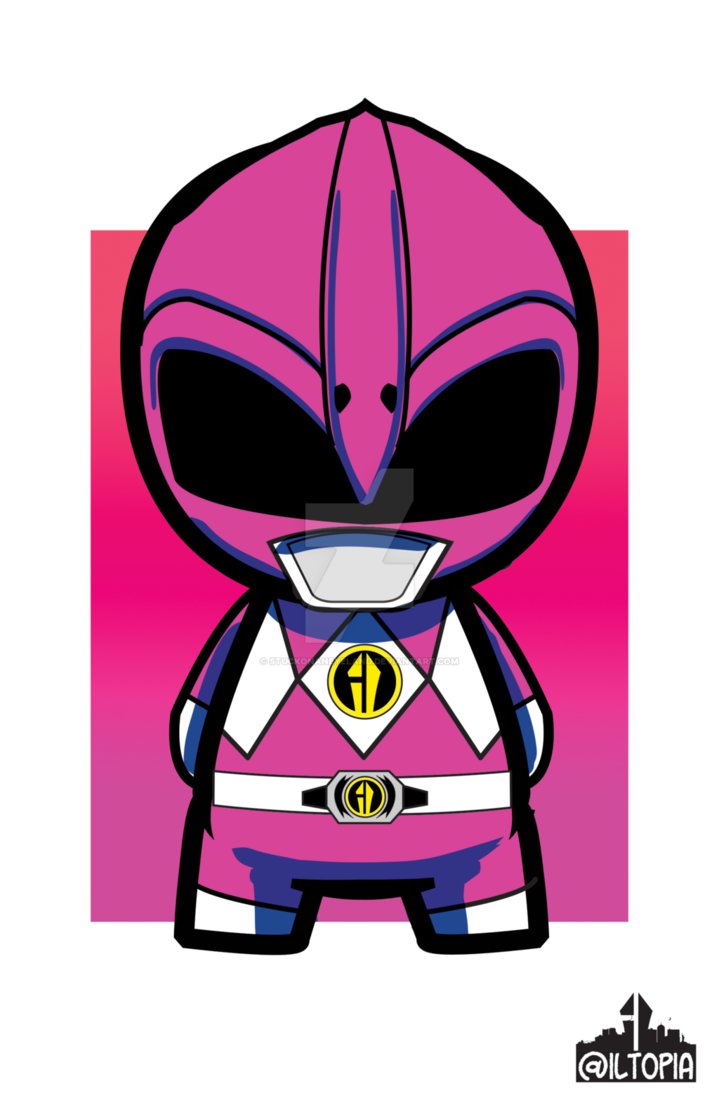 719x1112 Pink Power Ranger By Stuckonaneyeland