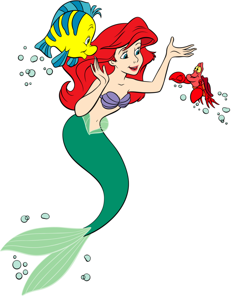 780x994 Little Mermaid Group Clipart Girl World Mermaid