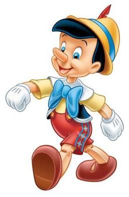 258x394 Pinocchio Clipart Walt Disney Character