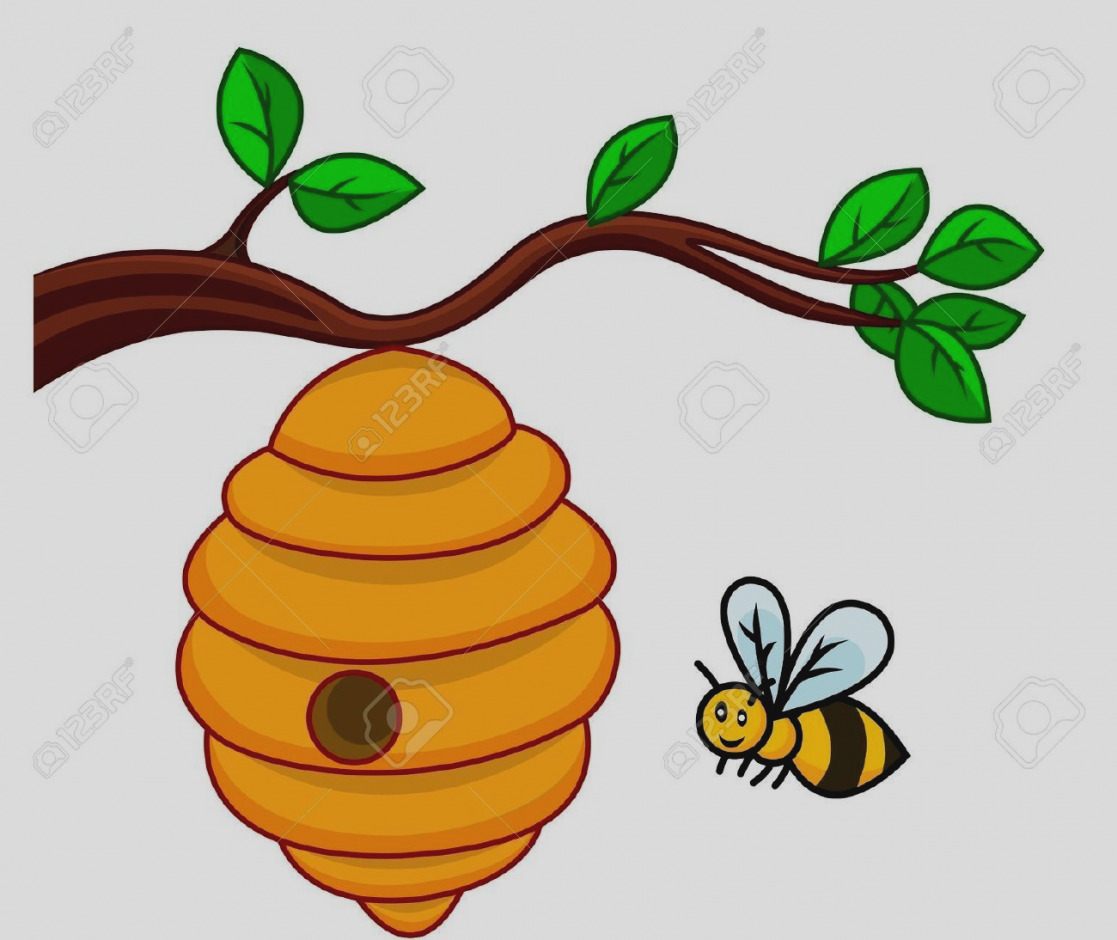 1117x940 Images Of Bee Hive Clip Art Beehive On A Tree Clipart Clipartsgram